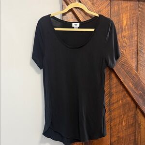 Old Navy Black Short Sleeve Tee